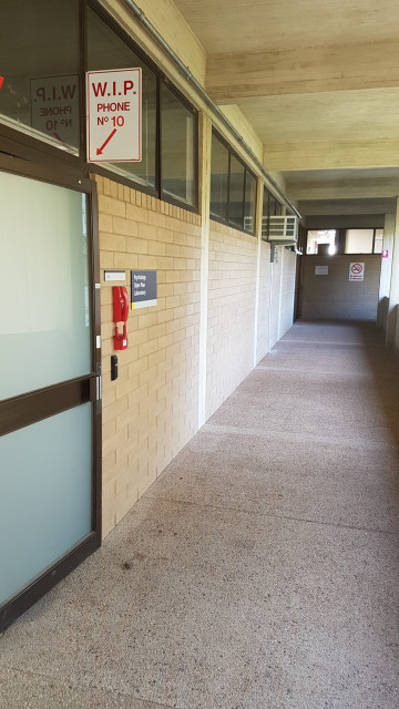Psychology open plan lab (from the left)