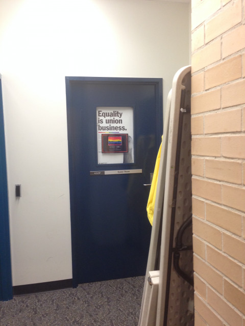 Queer room entrance