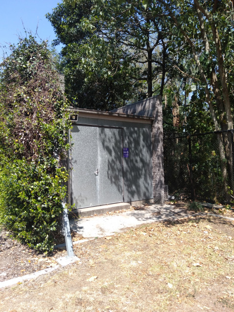 Rear entrance