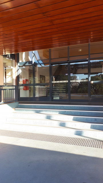 Reception entrance