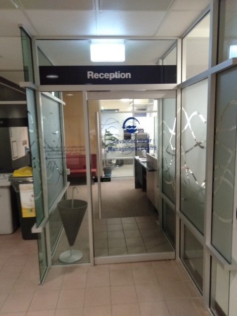 Reception entrance
