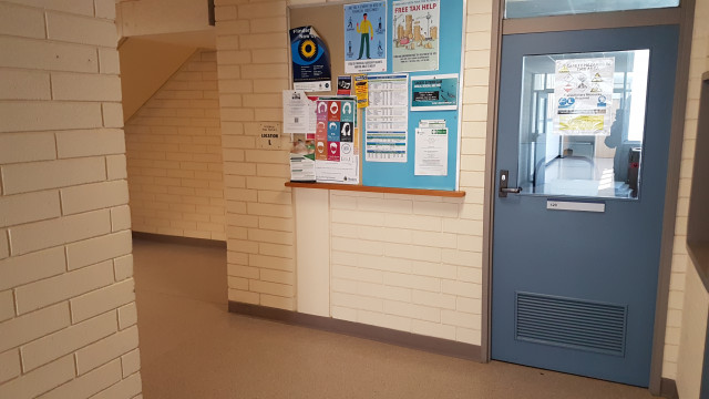 Research lab 120 from the physical sciences entrance.