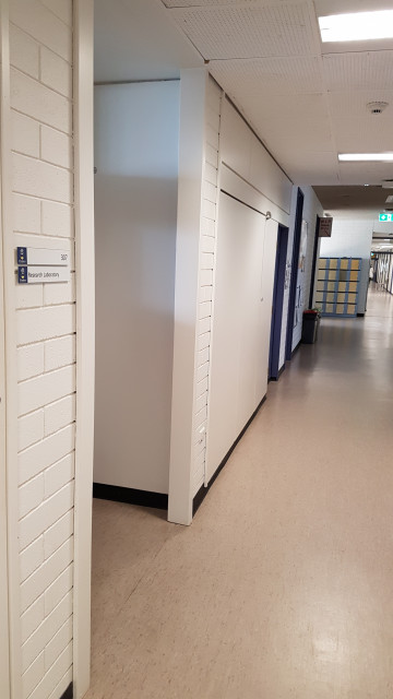 Research lab 307 in the northwest corridor.