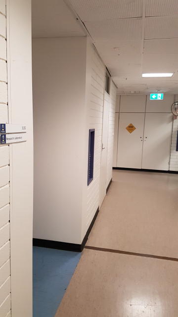 Research lab 3135 in the northeast corner.