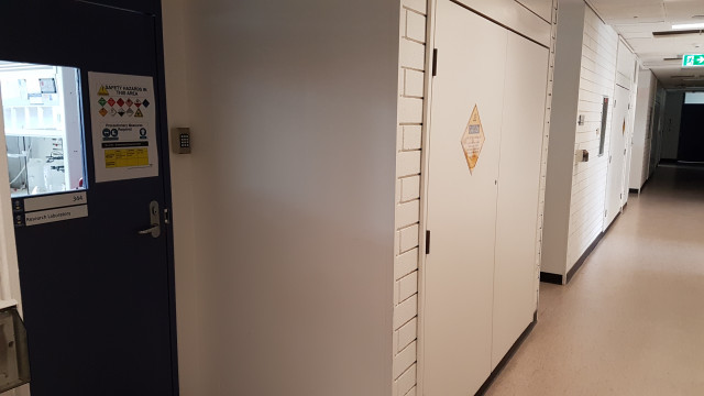 Research lab 344 in the southwest corridor.