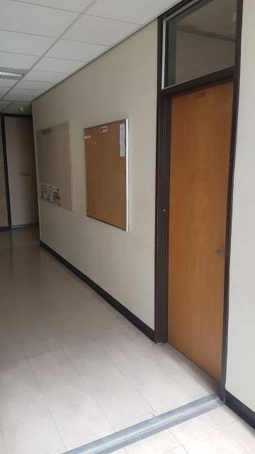 Room 318c from the elevator
