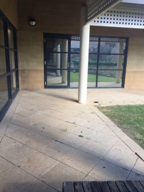 Room from the courtyard