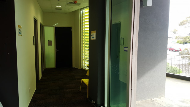 Rooms 1, 2 and 3 by the car park 9 entrance.