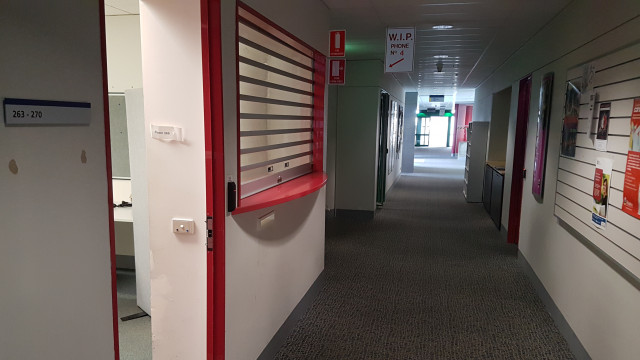 Rooms 263-270 from the engineering building entrance.