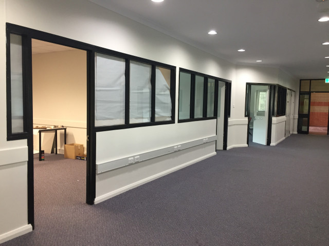 Second door on the left