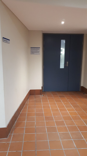 Secondary entrance