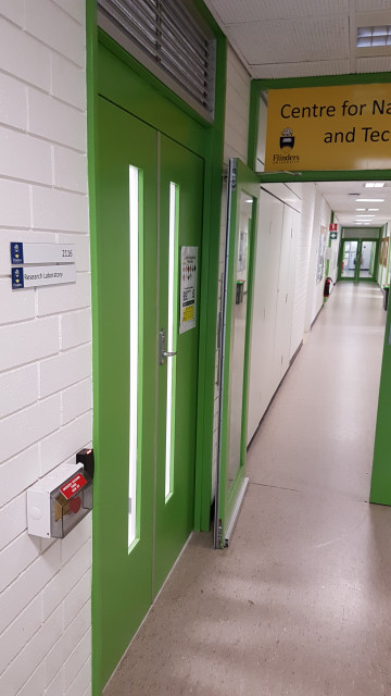 SEM facility beside the Centre for NanoScale Science and Technology east entrance.