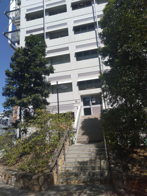 Side entrance