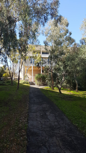 Social Sciences South first lakeside entrance