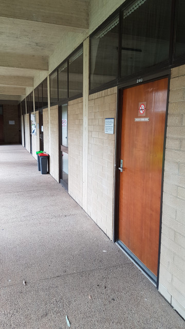 Sociology seminar room from right of door