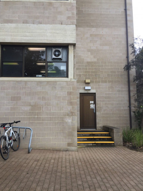 South entrance to level 1 south wing