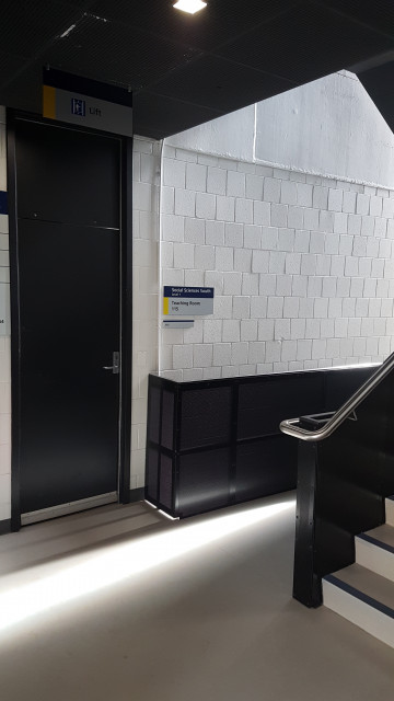 SSS115 on the north staircase
