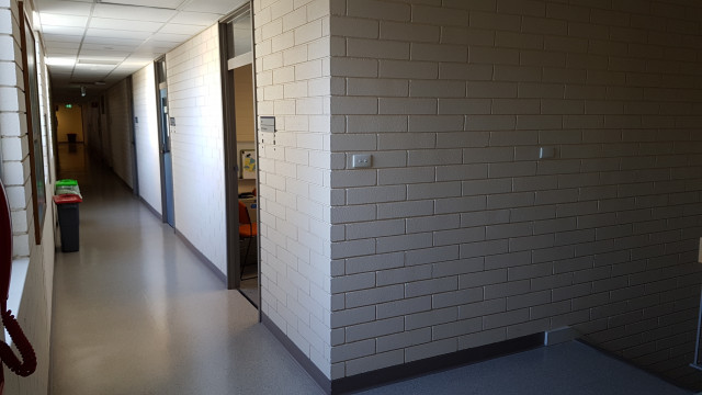 Staff and PhD offices 223-226 from the northwest staircase.