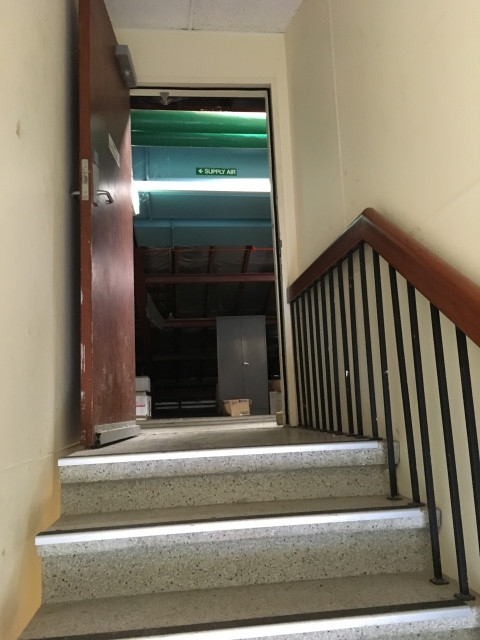 Storage area.
