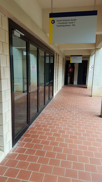Teaching room 153 from the left