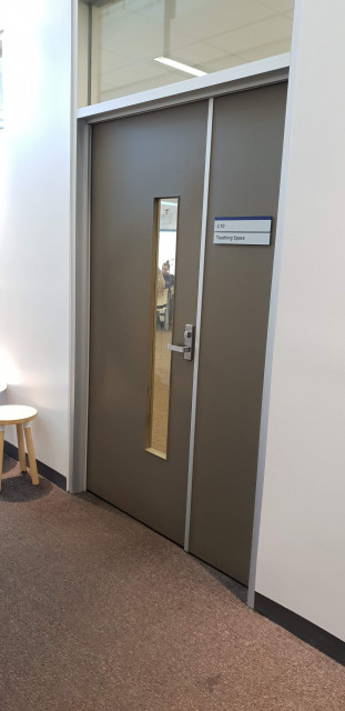 The door to 2.10