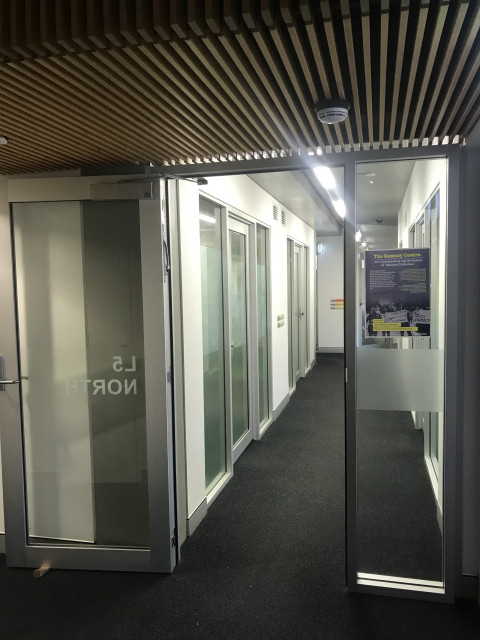 The floor where the offices are located