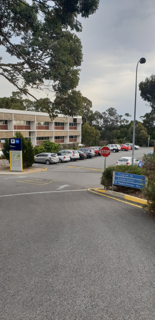 The lower level of carpark 14