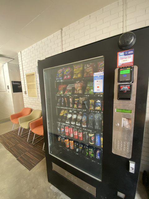 The machine located near the centrally teaching room