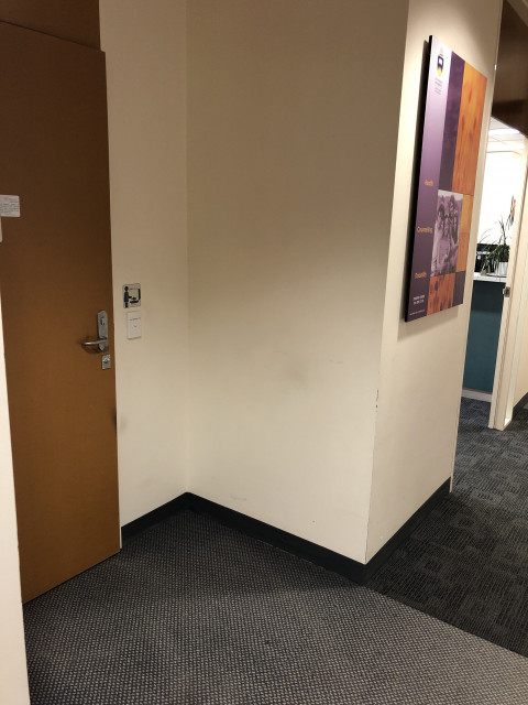 This doorway on left before health counselling