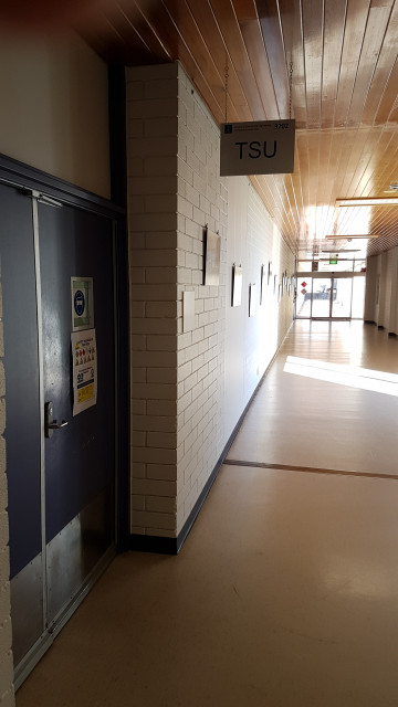 TSU from the Physical Sciences entrance.