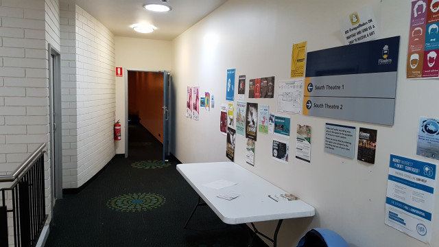 Upper entrance