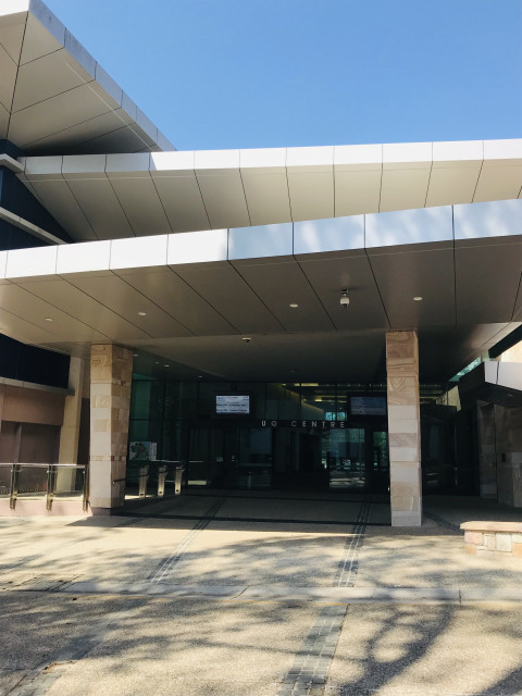 UQ Centre main entrance