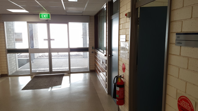 Utilities room.