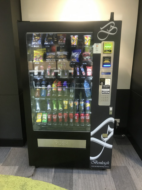 Vending machine contents