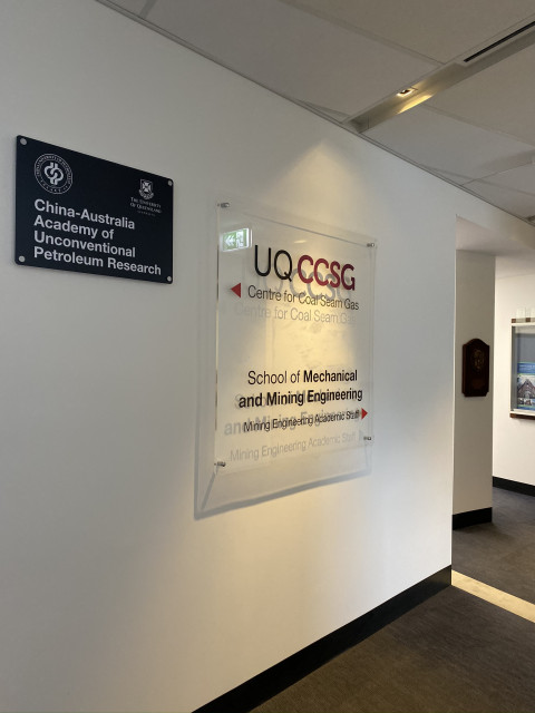 View of office entry