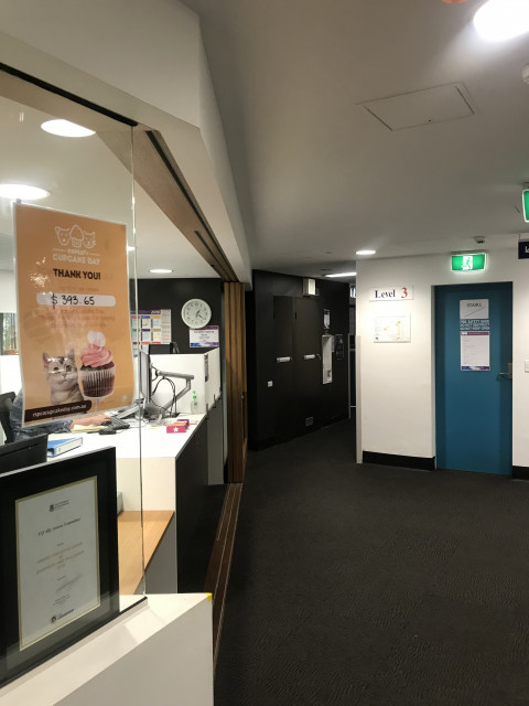 View of reception