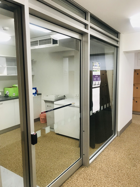 View of room entry