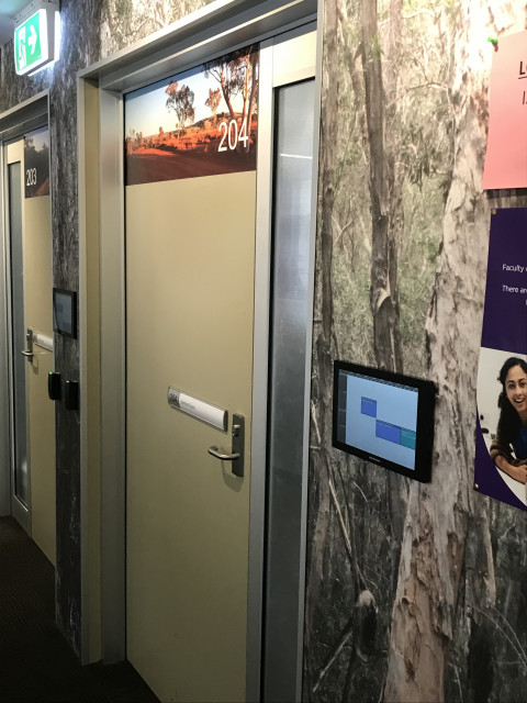 View of room entry