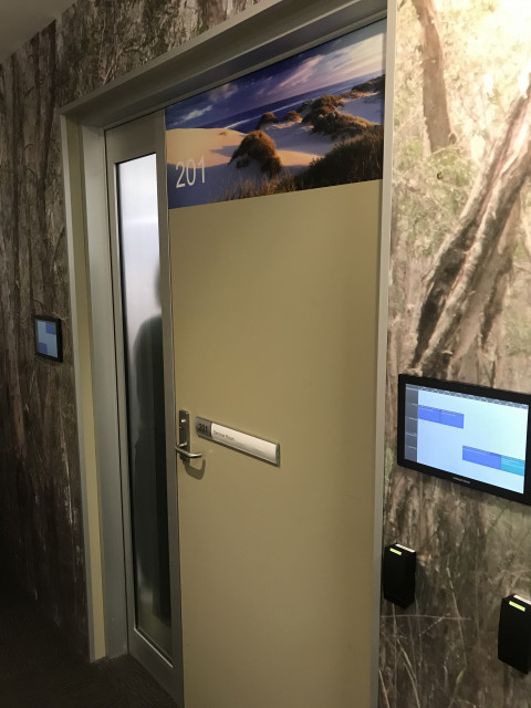 View of room entry