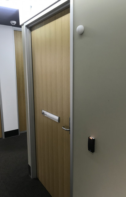 View of room entry