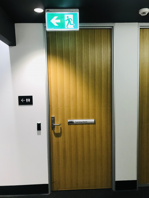 View of room entry