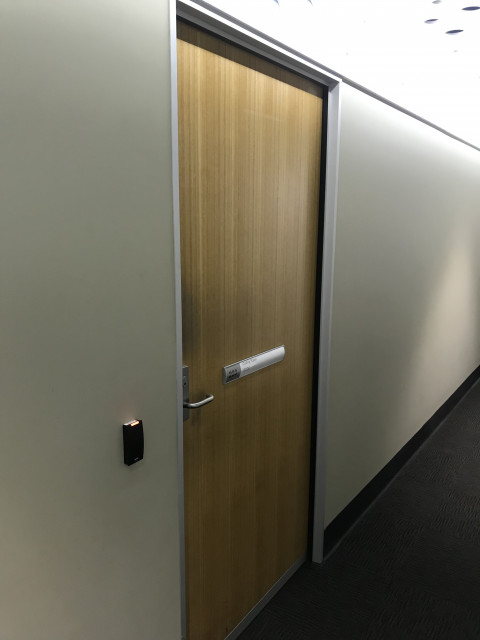 View of room entry