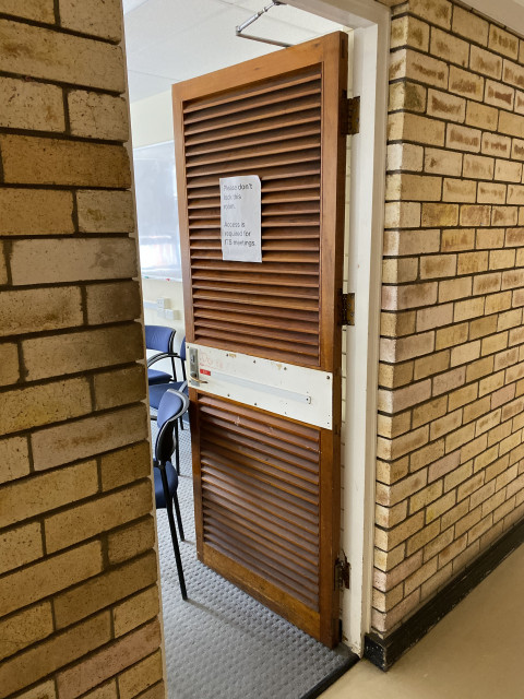 View of room entry