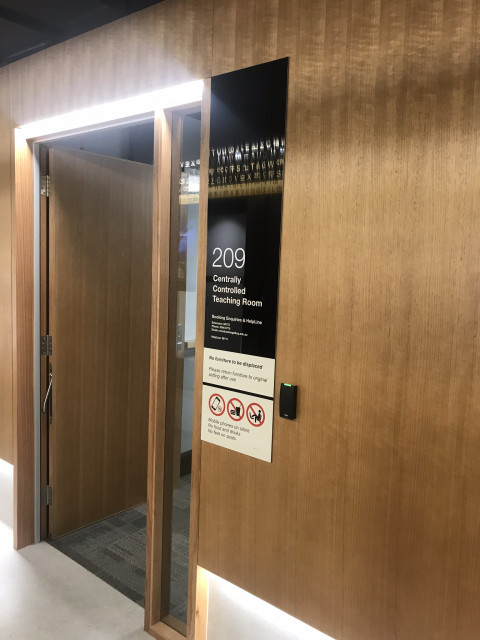 View of room entry