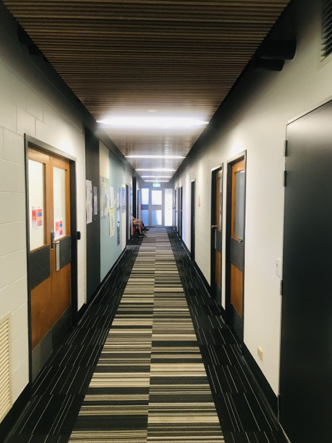 View of the floor