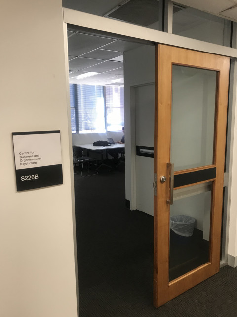 View of the room entry