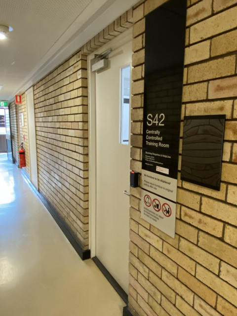 View of the room entry