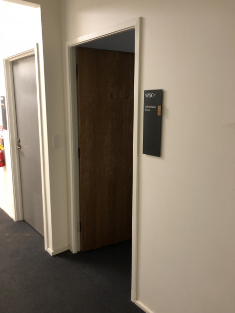 W504 SSPS Printer Room