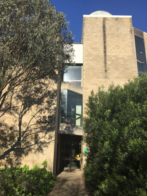 West entrance to level 2