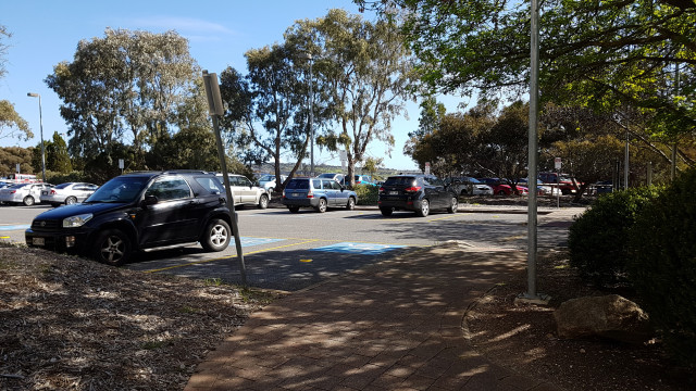 Where the bus will stop.